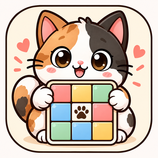 Play Meowdoku cat puzzle logo